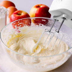 Duronic Duronic Handmixer, HM4 W elektrischer Handmixer, 400 Watt, Aufbewahrungsbox  Ручной миксер Duronic, электрический ручной миксер HM4 W, 400 Вт, ящик для хранения