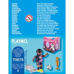 PLAYMOBIL PLAYMOBIL 70875 Fussballerin mit Torwand Футболист PLAYMOBIL 70875 со стенкой ворот