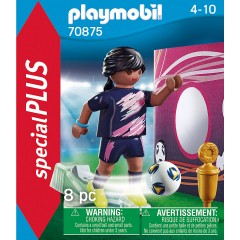 PLAYMOBIL PLAYMOBIL 70875 Fussballerin mit Torwand Футболист PLAYMOBIL 70875 со стенкой ворот