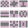 LittleTom Puzzlematte Uni Pink Grau 20 Teile Коврик-пазл Uni Pink Grey 20 штук
