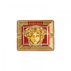 Rosenthal meets Versace Rosenthal Versace Medusa Amplified - Golden Coin Ascher 13 cm Rosenthal Versace Medusa Amplified - Пепельница с золотыми монетами 13 см