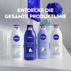 NIVEA Body Lotion Aloe &amp; Pflege, 400 ml, Нивеа Лосьон для тела, алоэ вера и гиалуроновая кислота, 72ч увлажнение, 400 мл