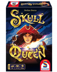 Schmidt Spiele 49456 Skull Queen Kartenspiel,  Карточная игра Королева черепов 49456 Skull Queen, взятки, блеф и риск, от 2 до 6 игроков, от 8 лет