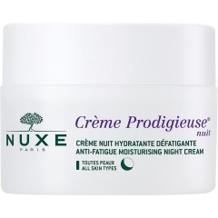 Nuxe (Нюкс) FeuchtigkeitsVerso (Версо)rgung und Belebung Nachtcreme Ночной Крем для лица Creme Prodigieuse, Fuss alle Hauttypen / 50 мл