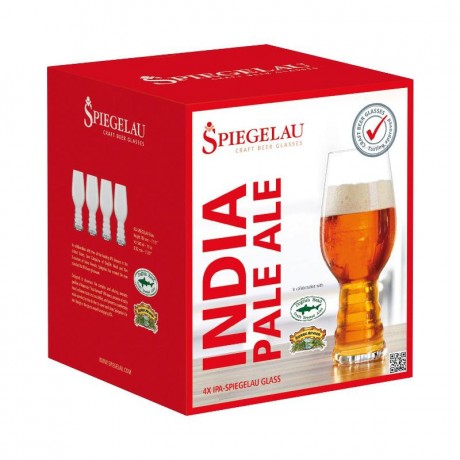 Spiegelau Spiegelau Craft Beer India Pale Ale Glas 540 ml Set 4-tlg. Spiegelau Craft Beer India Pale Ale Бокал 540 мл Набор из 4 предм.