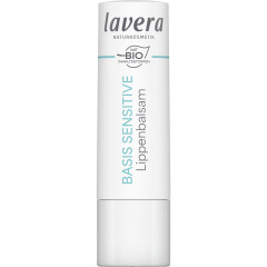 LAVERA Basis Sensitive Lippenbalsam, 4,5 g, Лавера Бальзам для губ Базис Сенситив, био-жожоба и миндаль, увлажнение, 4,5 г