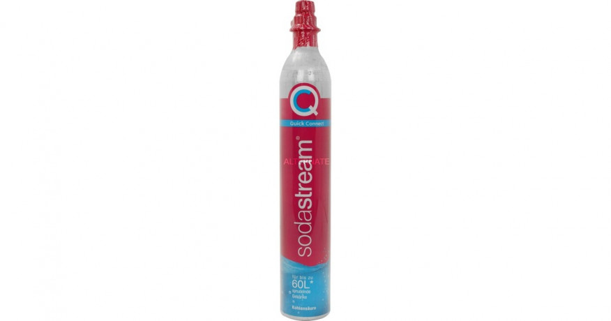 SodaStream SodaStream Quick Connect CO?-Reservezylinder +1 Glaskaraffe, fur Wassersprudler pink, mit Quick-Connect Verschluss pink Резервный баллон для CO? SodaStream Quick Connect + 1 стеклянный графин, для приготовления газированной воды, розовый, с за