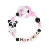elefantasie Greifling Panda personalisiert mit Namen Игрушка-клатч Панда персонализированная с именем