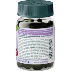 Kneipp Ashwagandha Gummies, 30 Stueck, Kneipp жевательные пастилки с ашвагандой и витаминами B6 и B12, вишнёвый вкус, 30 шт.