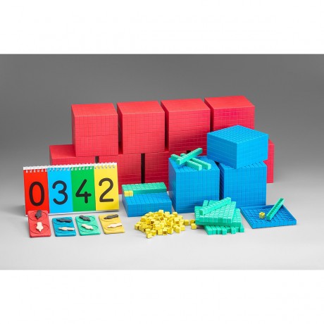 Wissner aktiv lernen Dezimalrechen-Komplettsatz (198 Teile) Полный набор десятичных калькуляторов (198 деталей)