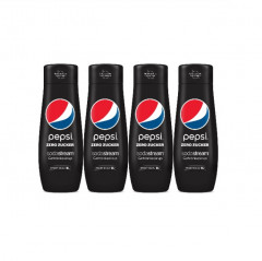 Набор сиропов для напитков SodaStream Pepsi без сахара, 4 х 440 мл