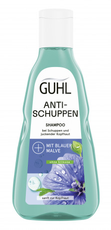 Guhl Anti-Schuppen Shampoo, 250 ml, Guhl шампунь против перхоти с голубой мальвой, цинком PCA и пироктоном оламином, 250 мл