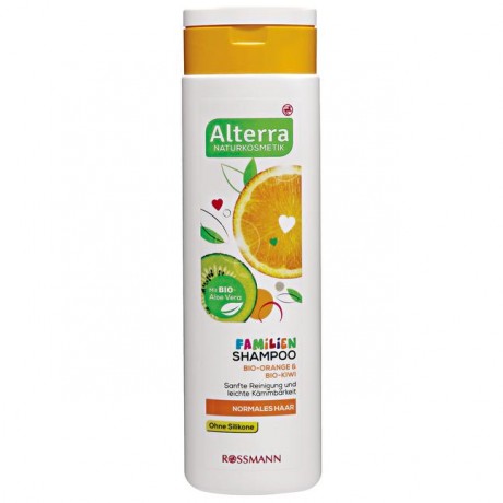 Alterra Familien Семейный Шампунь с Био-Апельсином и Био-Киви, 300 мл