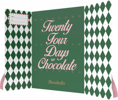 Barebells Adventskalender 2026 Twenty Four Days of Chocolate, Адвент-календарь Barebells Twenty Four Days of Chocolate 2026, 24 протеиновых батончика, 1265 г