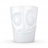 Fiftyeight Products TV Tassen Henkeltasse weiss lecker 0,35 L Чашка TV чашка с ручкой белая деликатесная 0,35 л