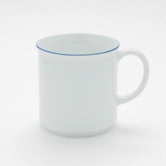 Friesland Friesland Jeverland Kleine Brise Becher mit Henkel stapelbar 0,25 L / Hohe: 8,5 cm / Durchmesser: 8,5 cm Кружка Friesland Jeverland Kleine Breeze с ручкой, штабелируемая, 0,25 л / высота: 8,5 см / диаметр: 8,5 см