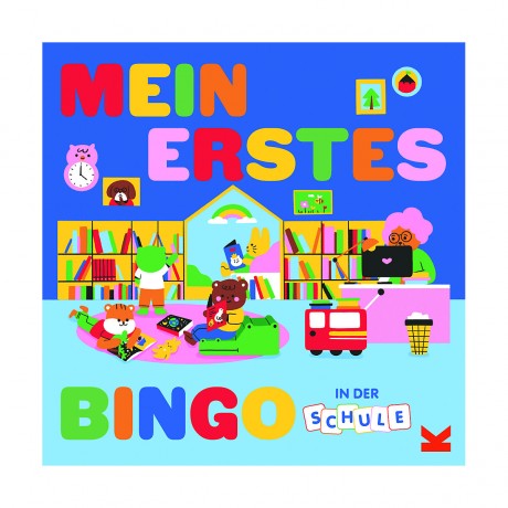 Laurence King Verlag Mein erstes Bingo In der Schule Мое первое бинго в школе