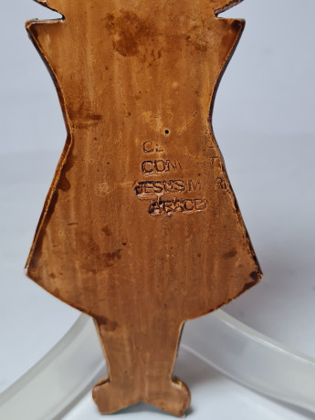 Ceramica Conmento Керамическая статуэтка "Девочка в шляпе", 18 x 8 см, Италия, 1960-70гг.