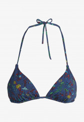 Tommy Hilfiger TRIANGLE RP PRINT Bikini top wuw/wlw floral navy ПРИНТ TRIANGLE RP Верх бикини wuw/wlw цветочный темно-синий