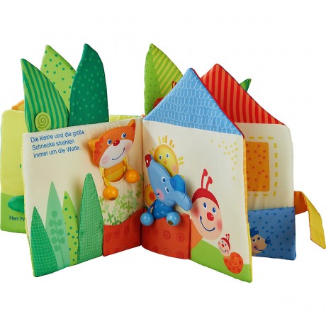 Haba HABA 304129 Stoffbuch Blatterhauschen Тканевая книжка HABA 304129 Blatterhauschen