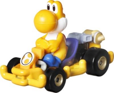 Mattel Hot Wheels Mario Kart-Fahrzeuge im 4er-Pack mit 1 exklusiven Sammlermodell Набор из 4 машин Hot Wheels Mario Kart с 1 эксклюзивной коллекционной моделью