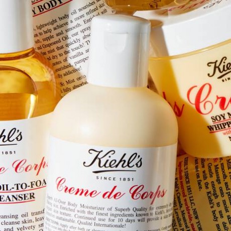 Kiehl's Creme de Corps Für alle Hauttypen, Килс Увлажняющий Крем для тела увлажняющий с кокосовым маслом и скваланом, 500мл