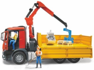 Bruder Bruder 3651 Profi-Serie MB Arocs Baustellen-LKW mit Kran Строительный грузовик Brother 3651 профессиональной серии MB Arocs с краном