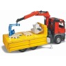 Bruder Bruder 3651 Profi-Serie MB Arocs Baustellen-LKW mit Kran Строительный грузовик Brother 3651 профессиональной серии MB Arocs с краном