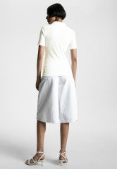 Tommy Hilfiger SLIM 5X2  Polo shirt ecru SLIM 5X2 Рубашка поло экрю