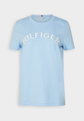 Tommy Hilfiger REG VARSITY EMB C-NK SS Print T-shirt vessel blue REG VARSITY EMB C-NK SS Футболка с принтом сосуд синий