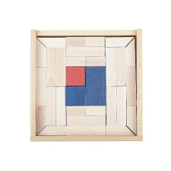 SINASPIELZEUG Holzspielzeug Holzbaukasten ?Augustusburg? 45 Steine Деревянная игрушка Деревянный конструктор ?Августусбург? 45 камней