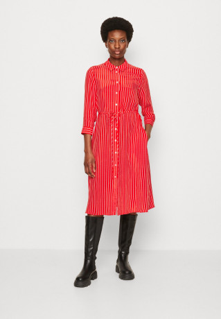 Tommy Hilfiger ROPE MIDI SHIRT DRESS Shirt dress fireworks ПЛАТЬЕ-РУБАШКА МИДИ ROPE Платье-рубашка салют