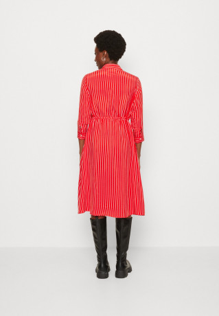 Tommy Hilfiger ROPE MIDI SHIRT DRESS Shirt dress fireworks ПЛАТЬЕ-РУБАШКА МИДИ ROPE Платье-рубашка салют