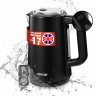 Linsar Wasserkocher 1,7 Liter, 5 Temperatur-Einstellungen, Kalkfilter, Abschaltautomatik, 2200,00 W Edelstahl Чайник Linsar 1,7 л, 5 температурных режимов, фильтр от накипи, автоматическое отключение, 2200,00 Вт