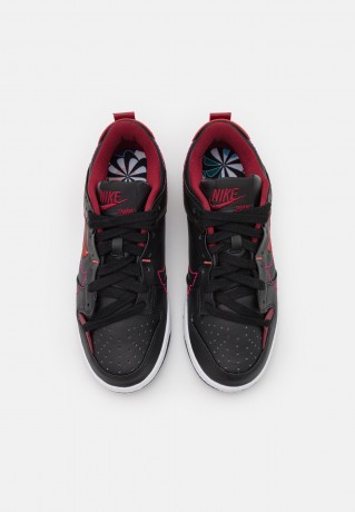 Nike Sportswear DUNK LOW DISRUPT 2 Sneaker low black/canyon rust/team red/hyper pink/white DUNK LOW DISRUPT 2 Низкие кроссовки женские черный/каньон ржавчины/командный красный/гипер-розовый/белый