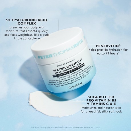 Peter Thomas Roth Water Drench Hyaluronic Cloud Hydrating Body Cream Water Drench Hyaluronic Cloud Увлажняющий крем для тела