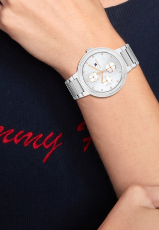 Tommy Hilfiger Chronograph watch silber farbend Часы с хронографом серебристый