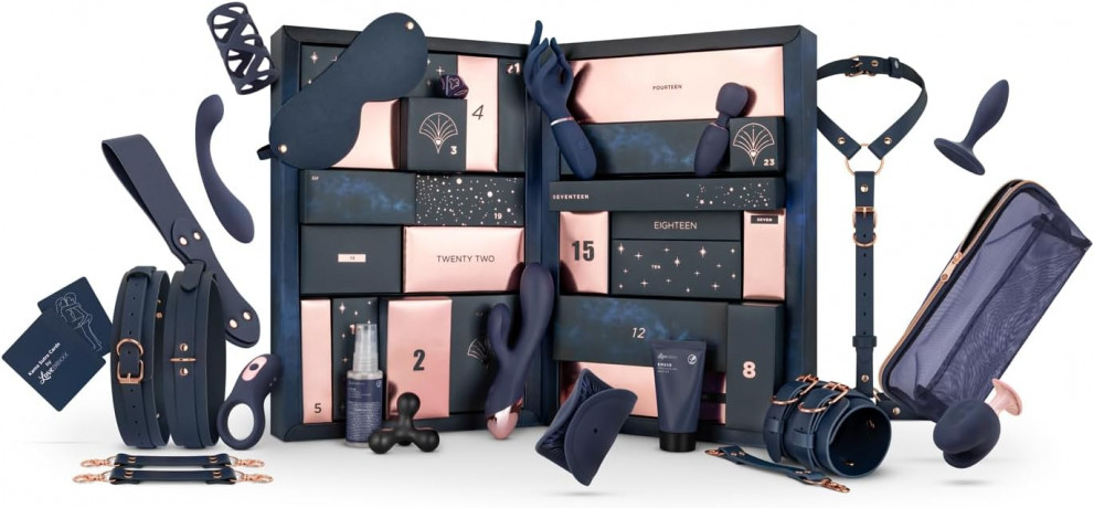 Эротический адвент календарь LoveBoxxx Naughty & Nice 2025, 24 предмета