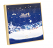 Lindt Mini-Tisch-Kalender Weihnachtszauber 115g х 3stk, Линдт Адвент-каленадрь 2025, 24 сладких сюрприза, 19см х 19см, 115 г x 3 шт