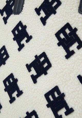 Tommy Hilfiger ICONIC TEDDY Tote bag white allover ICONIC TEDDY Сумка-тоут белый на всем протяжении