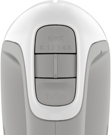 Tefal Tefal Handmixer HT450B Prep'Mix, 450 W, 5 Geschwindigkeiten, 2 Schneebesen und 2 Knethaken aus Edelstahl  Ручной миксер Tefal HT450B Prep'Mix, 450 Вт, 5 скоростей, 2 венчика и 2 насадки для теста из нержавеющей стали