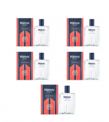 Hattric Classic AFTER SHAVE 5stk, Хеттрик классический лосьон после бритья, классический мужской аромат, освежает и успокаивает кожу, Германия, 200 мл x 5шт