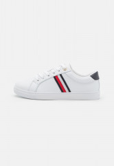 Tommy Hilfiger ESSENTIAL WEBBING CUPSOLE Trainers white ESSENTIAL WEBBING CUPSOLE — Кроссовки белый