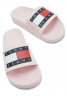 Tommy Hilfiger ESSENTIAL Pool slides rosa ESSENTIAL Горки для бассейна розовый
