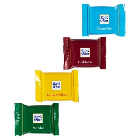 Ritter Sport (Риттер Спорт) Шоколадное ассорти, 2 шт. x 17 г