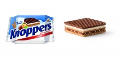 Knoppers Вафли с кремовой начинкой 48 шт. x 23,5г