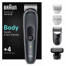 Braun BodyGroomer BG5360 Gentle Grey Груммер для кузова BG5360 нежный серый