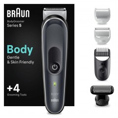 Braun BodyGroomer BG5360 Gentle Grey  Груммер для кузова BG5360 нежный серый