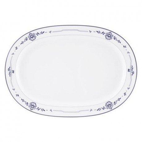 Friesland Friesland Atlantis Friesisch Blau Platte oval 32 cm Friesland Atlantis Frisian Blue Овальное блюдо 32 см