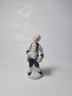 Винтажная фарфоровая статуэтка мужчины в викторианском стиле, 4.5см x 12см, Германия, 1960-70гг.